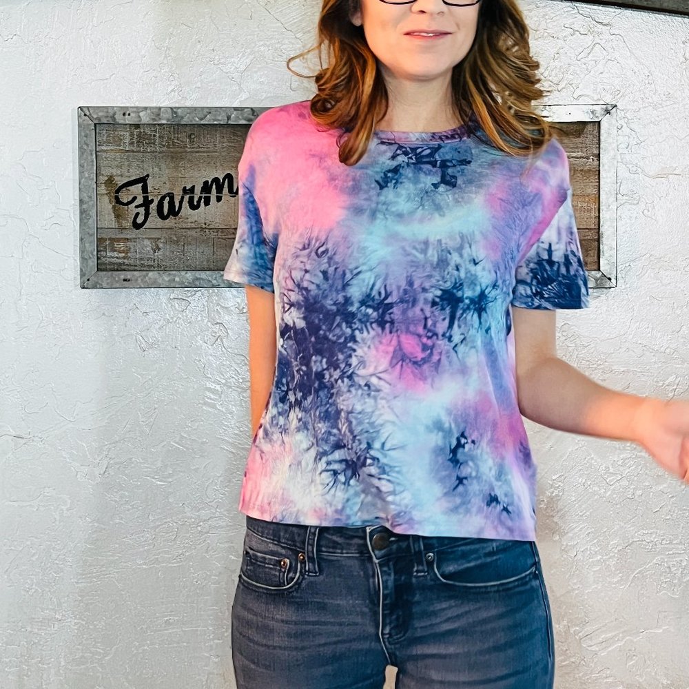Tie Dye Crop Tee